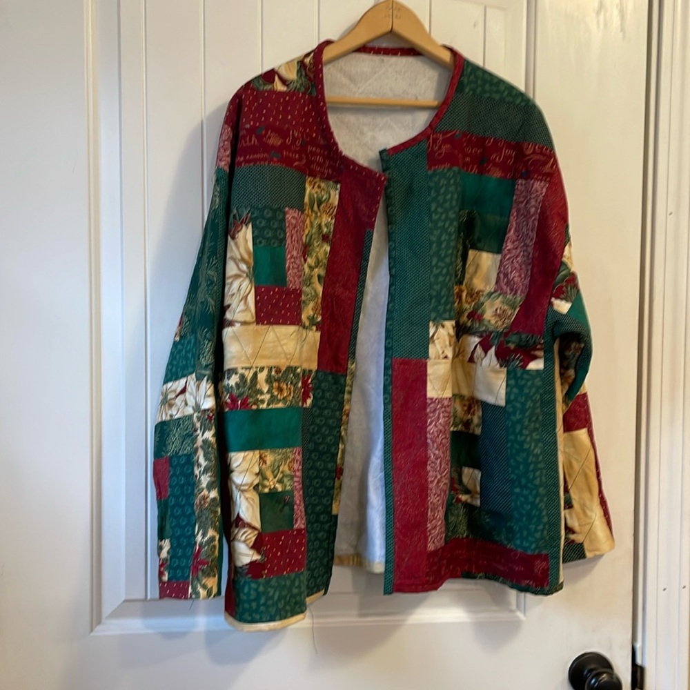 Homemade quilted jacket